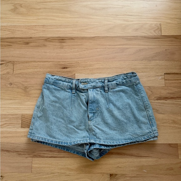 We The Free Pants - We The Free Light Blue Jean Shorts